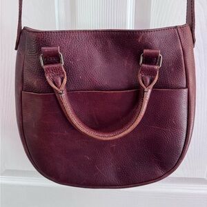 Duluth Trading Co Leather Satchel/Crossbody